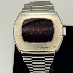 Hamilton PSR Digital Stainless Steel Full set | 41mm x 35mm | H52414140